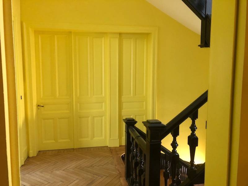 Décorer la cage d'escalier par un peintre proche Octeville sur mer 76